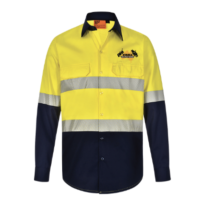 Picture of Unisex Hi-Vis Cool Breeze Safety Long Sleeve Shirt