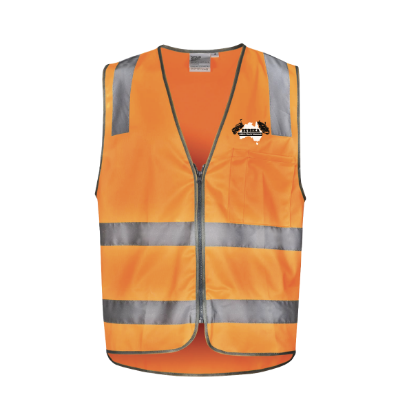 Picture of Unisex Vic Rail Hi Vis Safety Vest