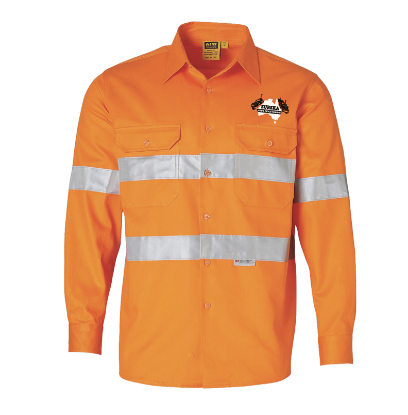 Picture of Unisex Cotton Drill Safety Shirt