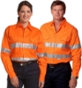 Picture of Unisex Cotton Drill Safety Shirt