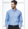 Picture of Men's Chambray Long Sleeve Shirt