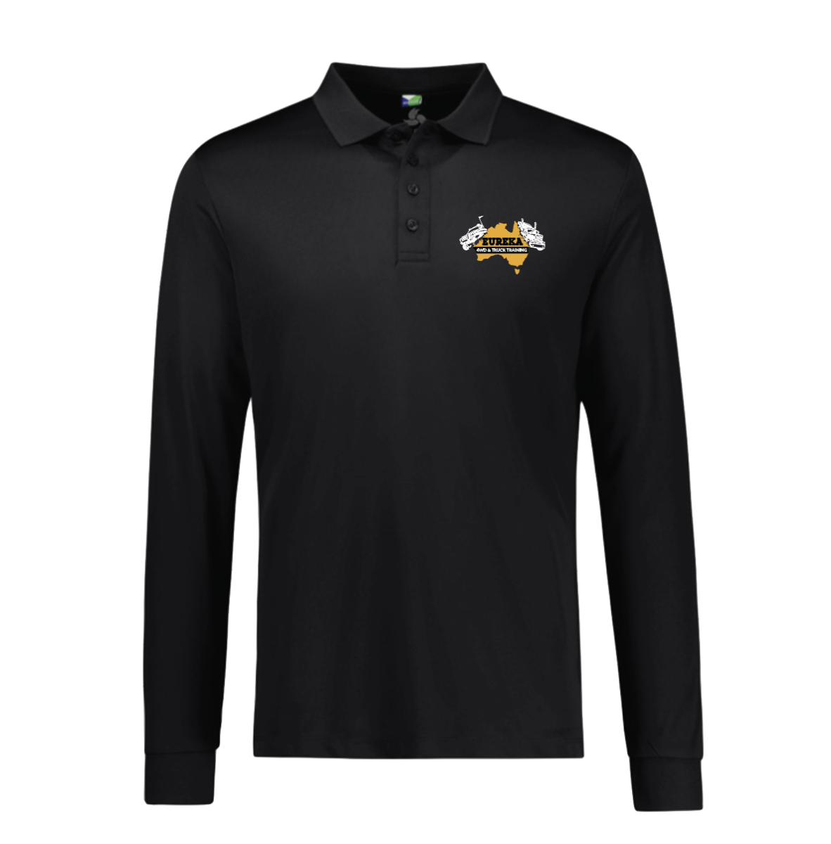 Picture of Men's Action Long Sleeve Polo Shirt