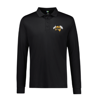 Picture of Men's Action Long Sleeve Polo Shirt