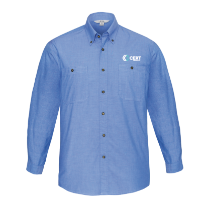 Picture of Men's Chambray Long Sleeve Shirt