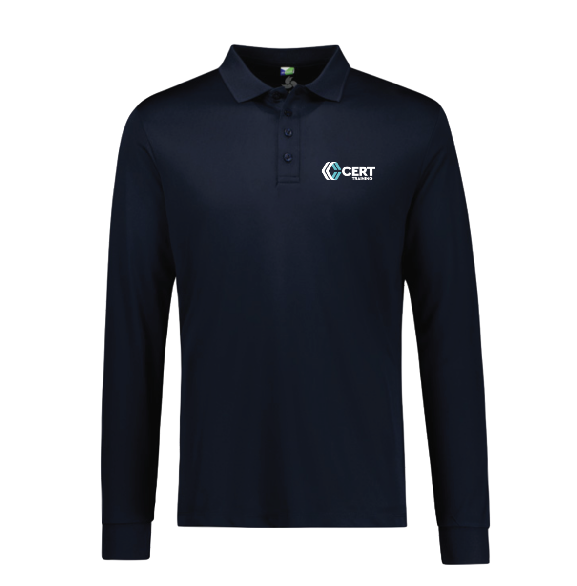 Picture of Men's Action Long Sleeve Polo Shirt