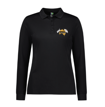 Picture of Women's Action Long Sleeve Polo Shirt