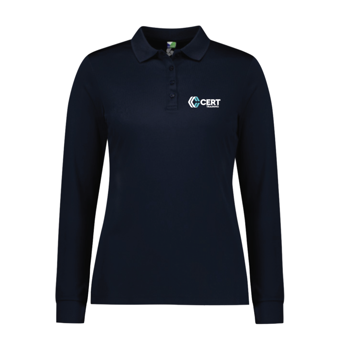 Picture of Women's Action Long Sleeve Polo Shirt