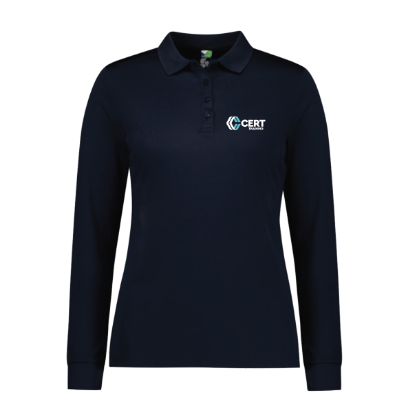 Picture of Women's Action Long Sleeve Polo Shirt
